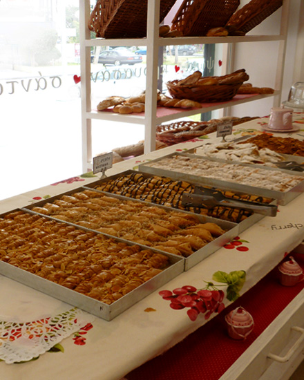 Bakery window display