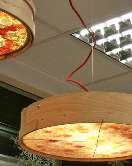 Bakery lighting with modified sieves