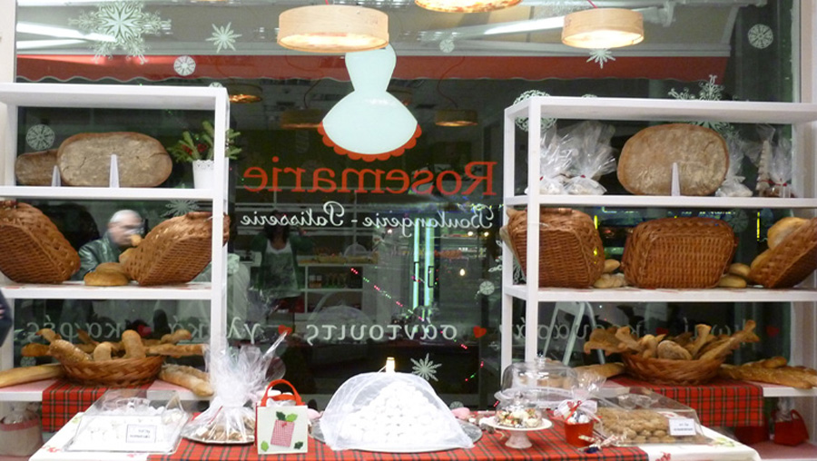 Bakery window display