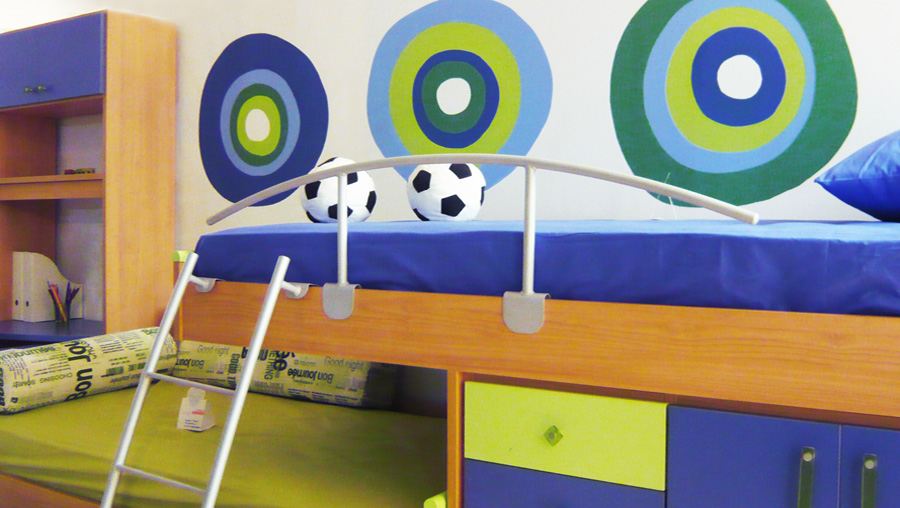 Kids furniture store decoration