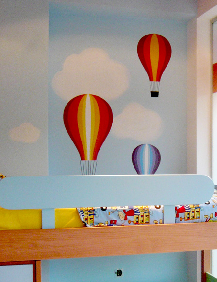 Balloon wall stickers 