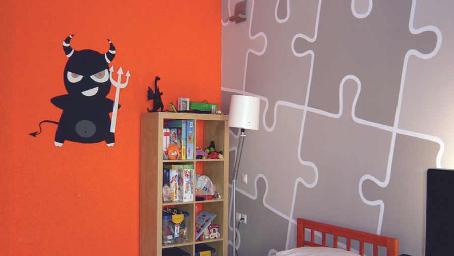 Childrens room mural