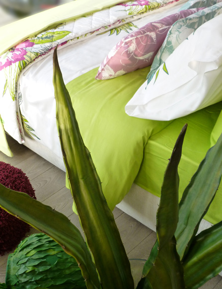 Bed linen design and VM